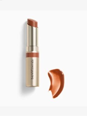 BAREMINERALS Dewy Lip Gloss-Balm in Grateful - Earthy Nude